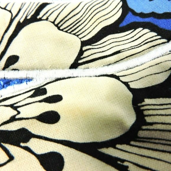 Vera Bradley Blue Bayou Dragonfly Tote Bag Woven - Picture 3 of 8